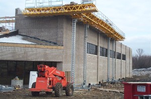 Jerry Castle and Son Hi-Lift - Schaumburg YMCA - Cyberdyne jobsite